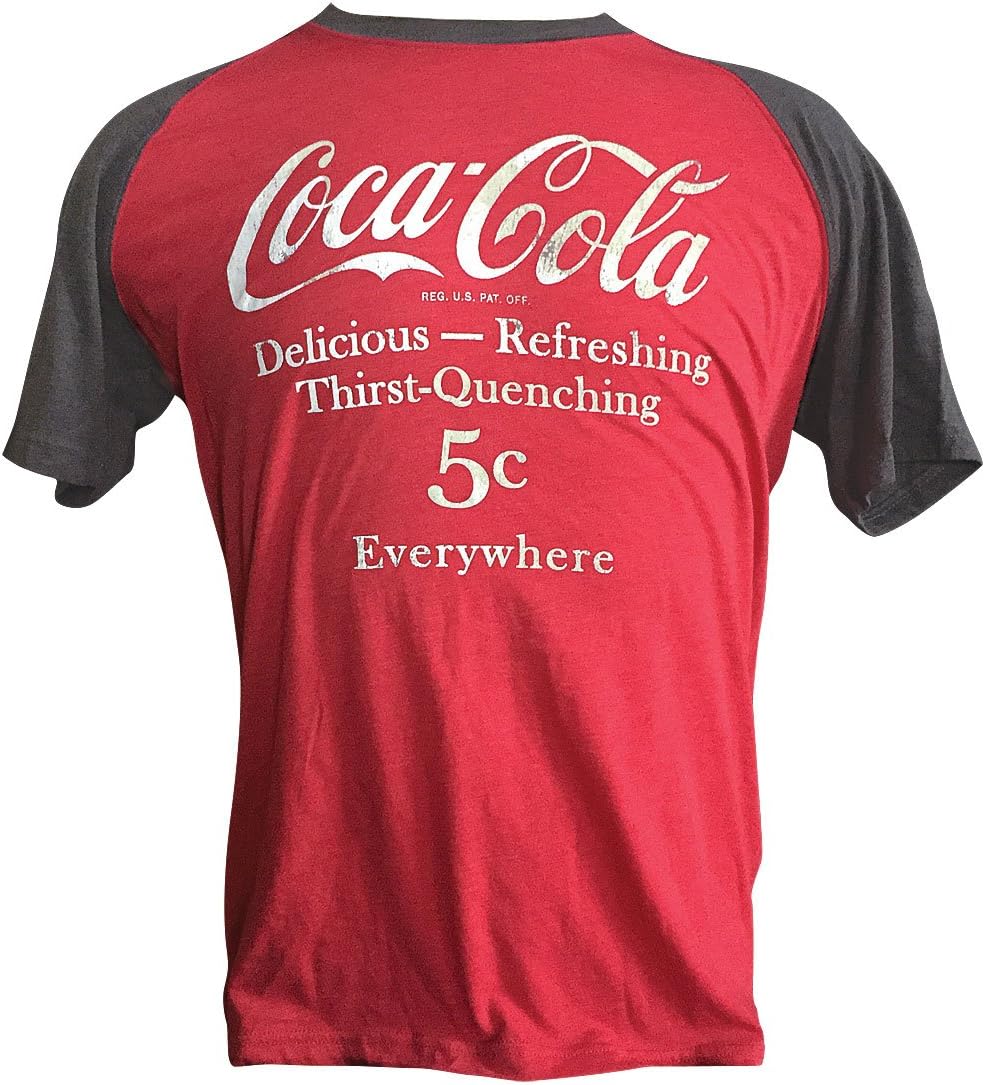 Coca Cola 5 Cents Everywhere T-Shirt Vintage Refreshing Look