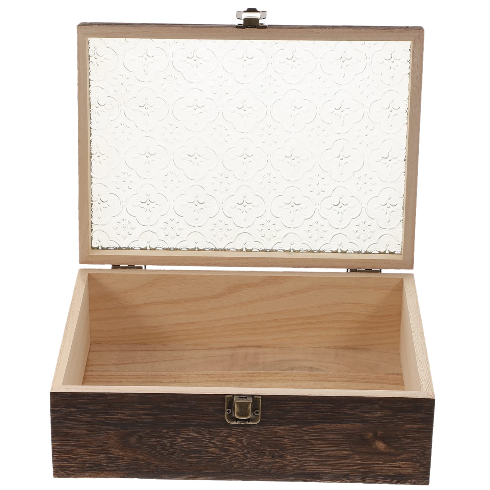 Coffret à bijoux vintage d'exception avec vitrine de présentation