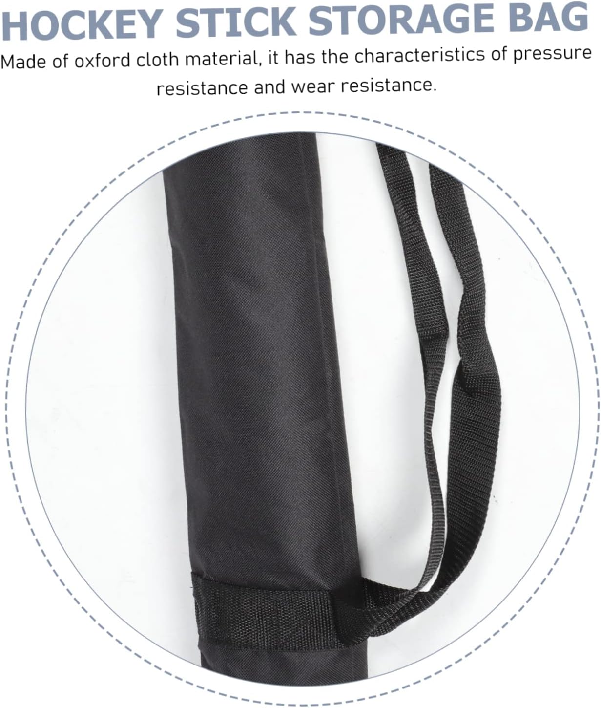 BESPORTBLE Outdoor Ice Hockey Stick Carrying Bag Wear Resistant Scratch Pouch for Durable Design for Players and Travel