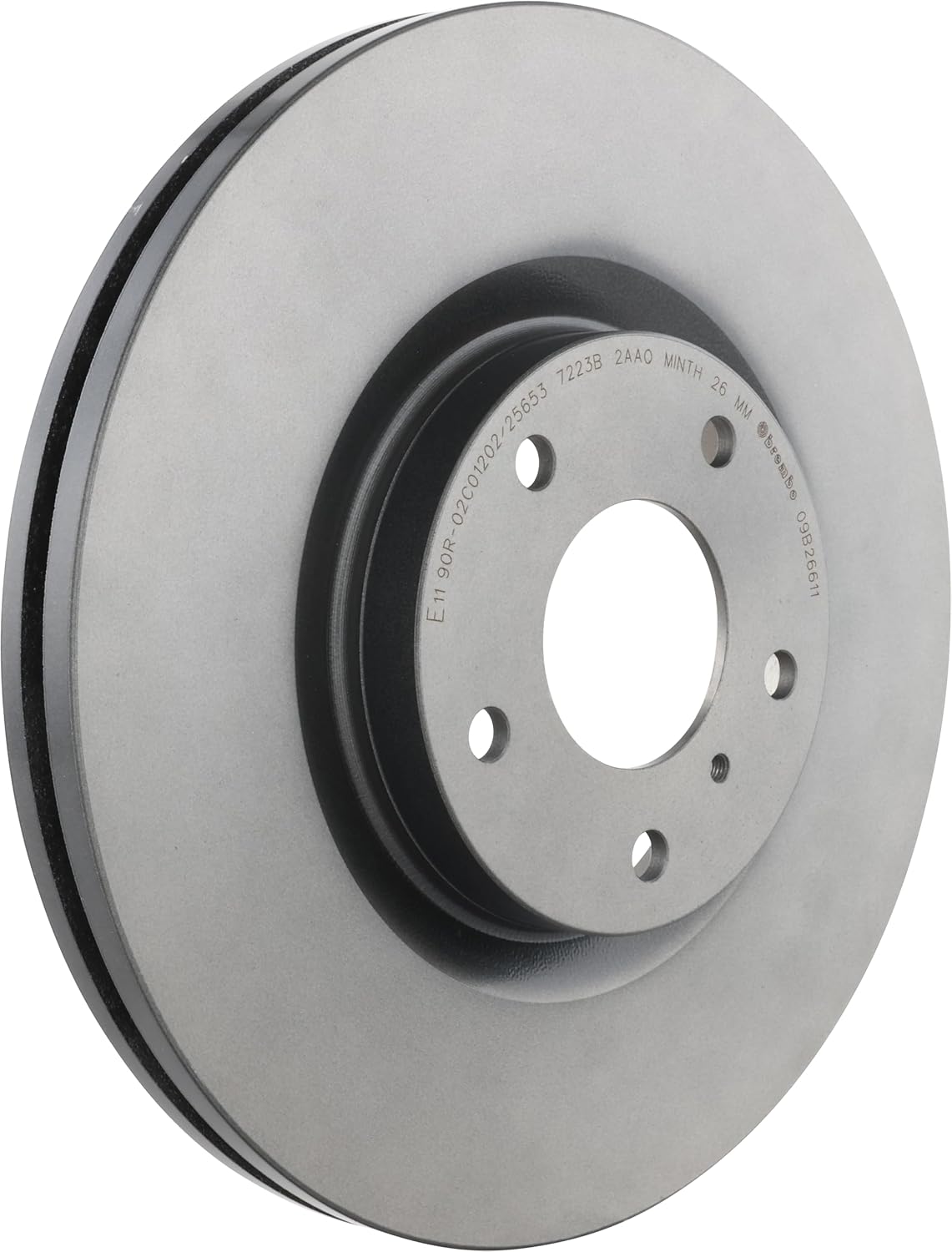 Brembo 09.B266.11 UV Coated vented Front Brake Rotor INFINITI/NISSAN/NISSAN (DFAC) OE# 40206CA010