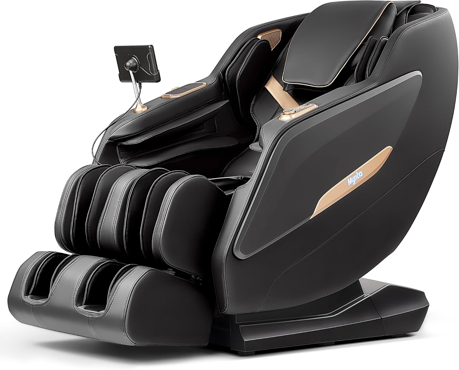 MYNTA 2025 Massage Chair, Full Body Zero Gravity SL Track Shiatsu Massage Recliner Chair with Heat for Tall Men, M1820 Black product image
