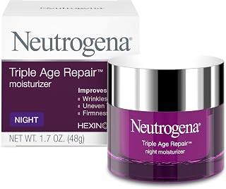 Triple Age Repair Night Face Moisturizer, 1.7 oz | Hexinol Technology & Vitamin C, Anti-Wrinkle Face Cream, Visibly Reduces Wrinkles & Firms Skin While You Sleep