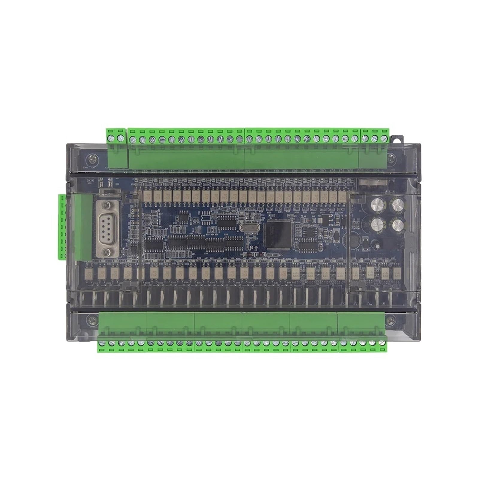 AIRUIXI FX3U-48MR PLC-Steuerung 24V – 24 Eingänge, 24 Relaisausgänge, RS485, 6CH 3K High-Speed, RTC