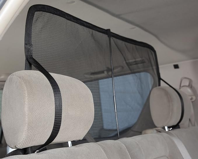 cargo net dog barrier