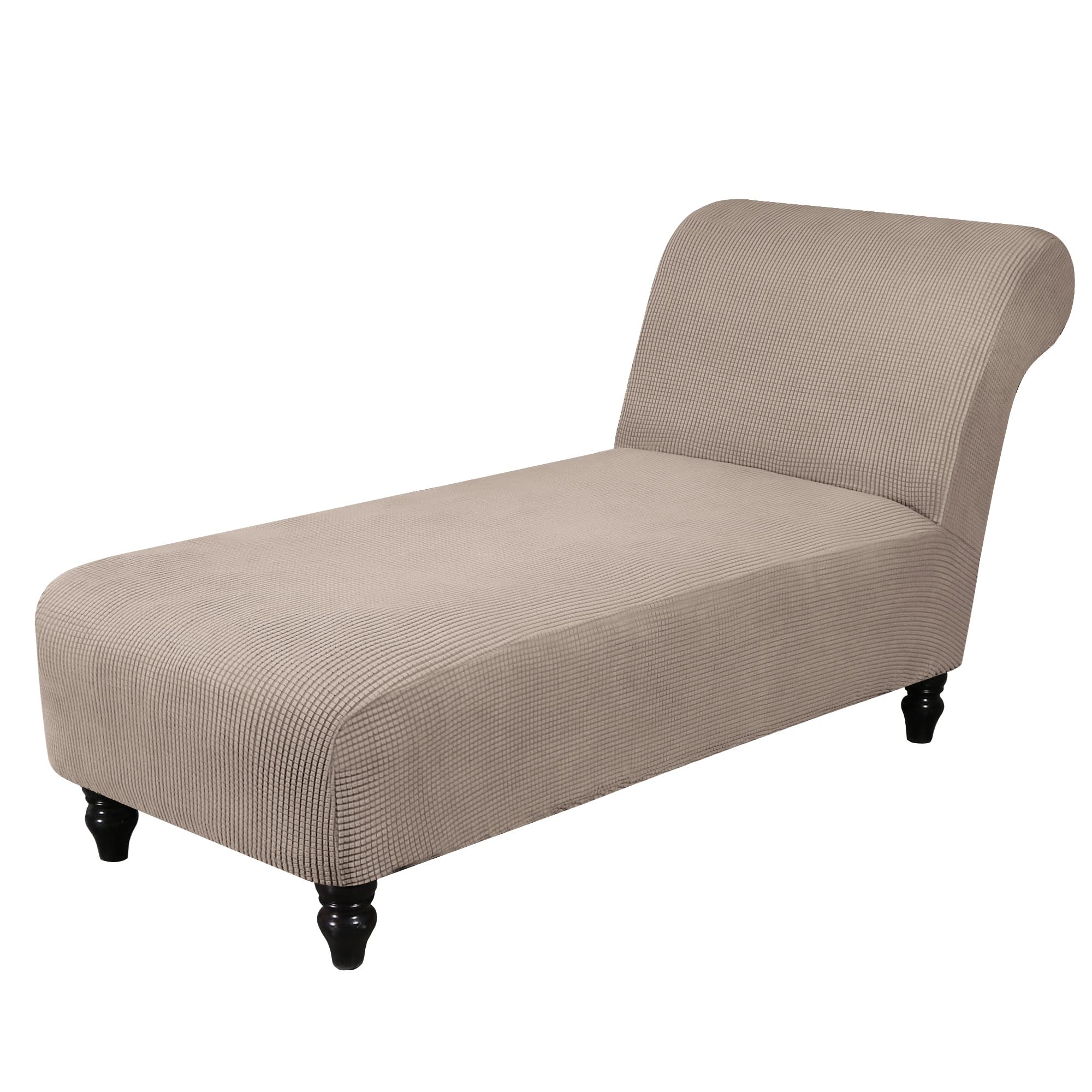 Photo 1 of GAMUKAI Stretch Chaise Lounge Cover Khaki