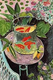 Henri Matisse Goldfish Wall Art Abstract Poster Print French Fine Art Colorism Aesthetic Paintings Cool Wall Art Print 12x18