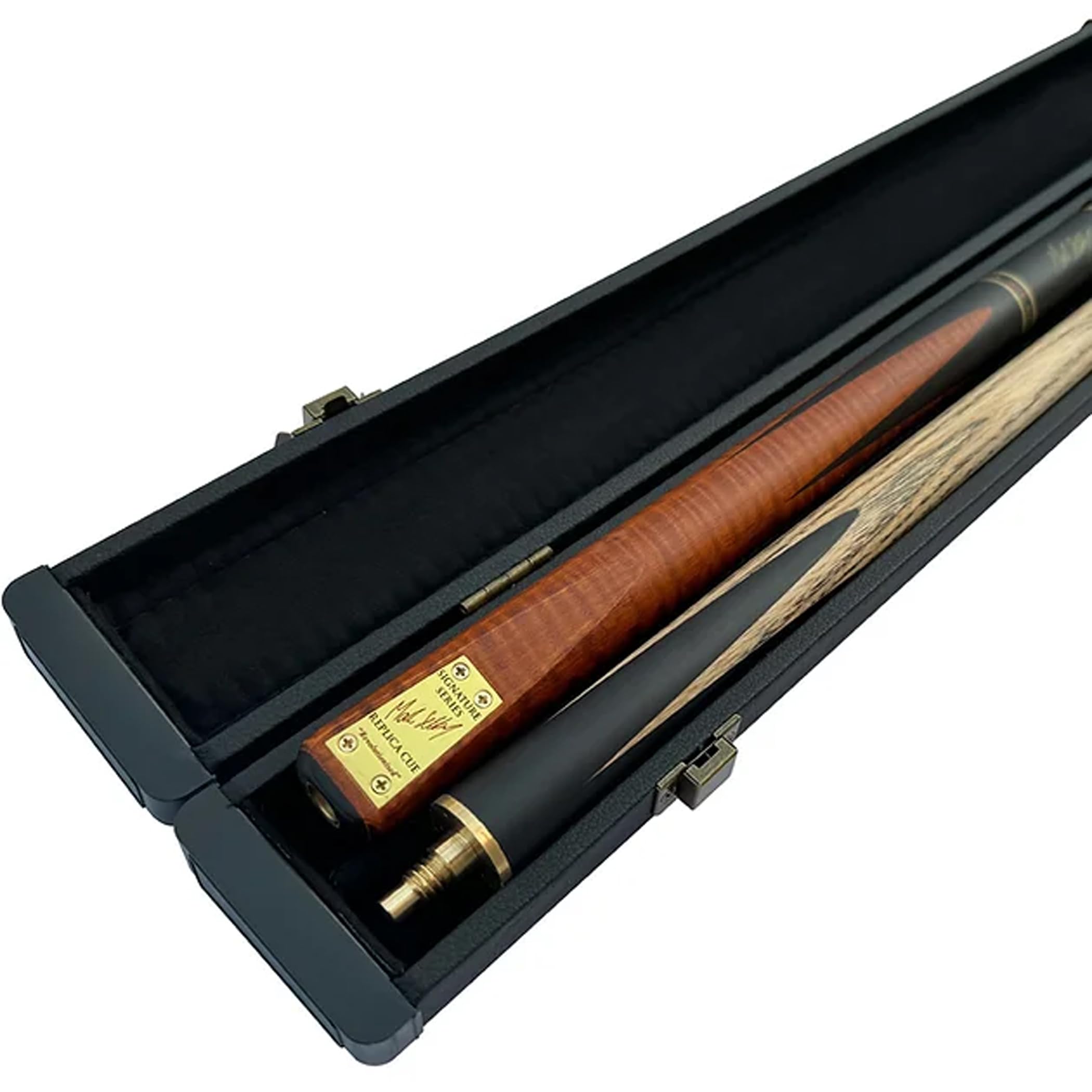 BCE Mark Selby Signature Series Snookerqueue und Koffer, 3/4-Schnitt, 144,8 cm, 9,5 mm Spitze