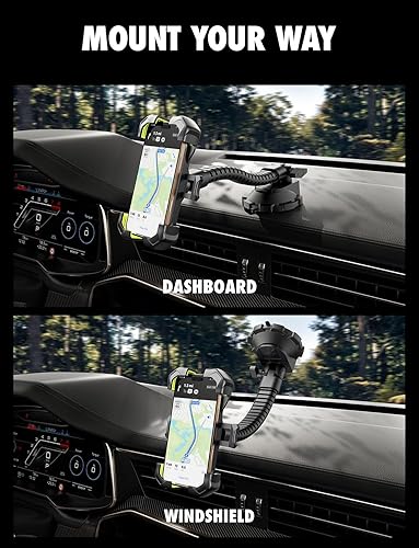 Miniatura 8 de Bracketron X-Lock - Soporte de teléfono resistente para automóvil, soporte para teléfono para tu automóvil con seguridad XGrip de 4 puntos para