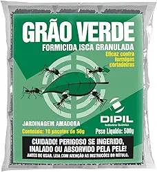 Formicida Dipil Grão Verde para Jardim - 500g
