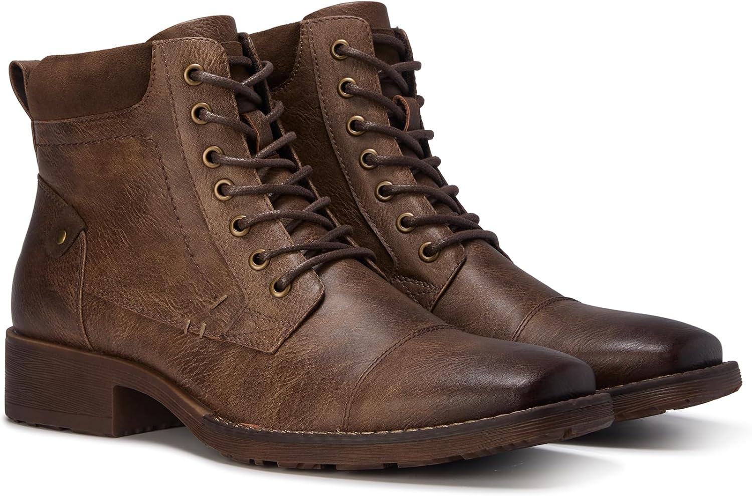 Mens Boots Casual Motorcycle Boot for Men Combat Boots Men Botines Para Hombre - Image 5