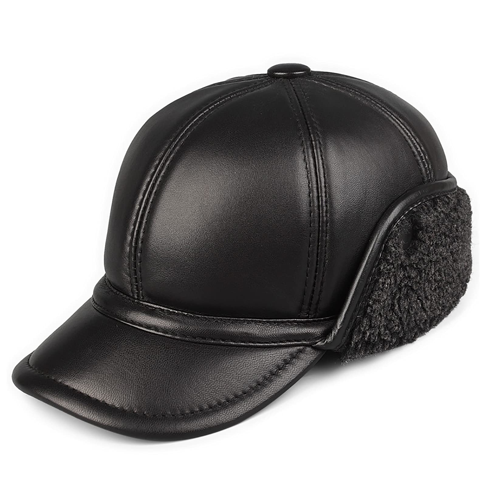 Chapeau de bombardier d'hiver pour stopper le vent bonnet trappeur thermique imperméable