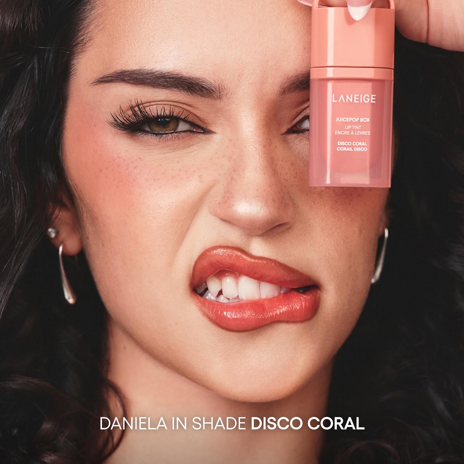 LANEIGE JuicePop Box Lip Tint | Long-Lasting Hydrating Lightweight Tint | Buildable Juicy Color & Nourishing Shine | K-Beauty Lip Essential for Long-Lasting Comfort