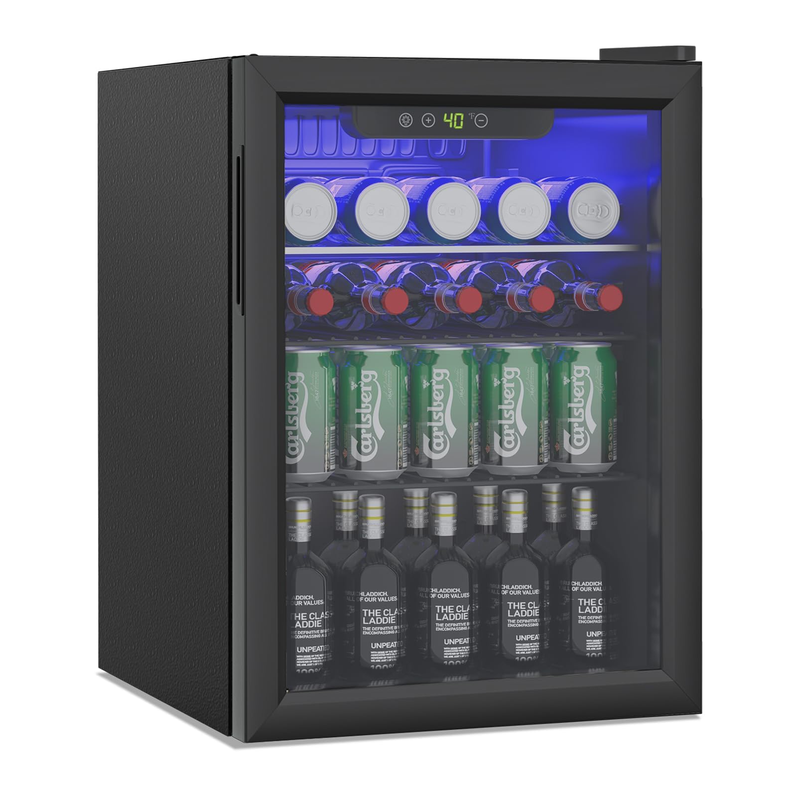 Erivess jg-9 2.6 cu ft Beverage Cooler Black