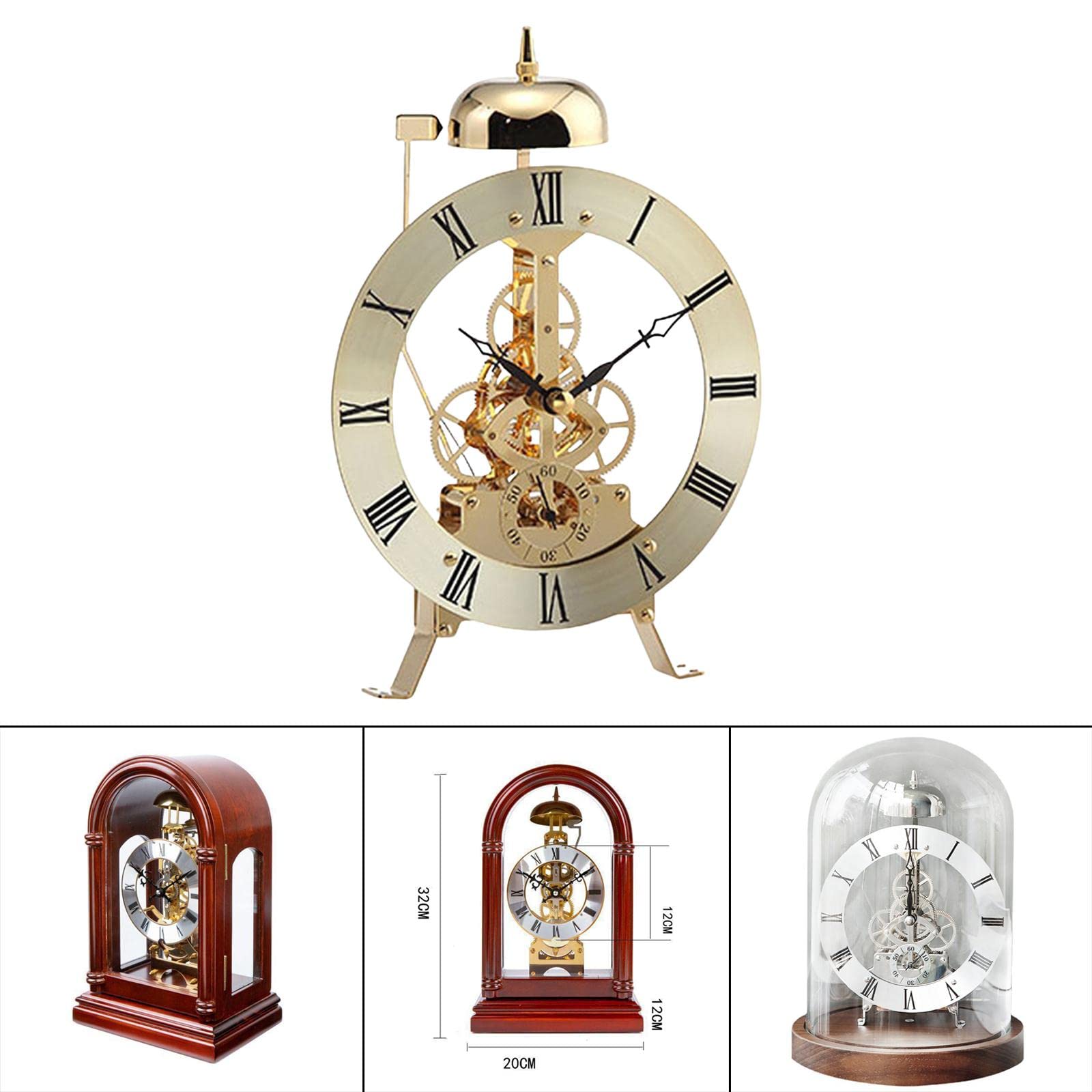 MagiDeal Movimento dell'orologio, Parti da Parete Fai-da-Te dell'orologio Personalizzato, Motore dell'orologio con puntatori dell'orologio ad Albero Lungo, Stile c