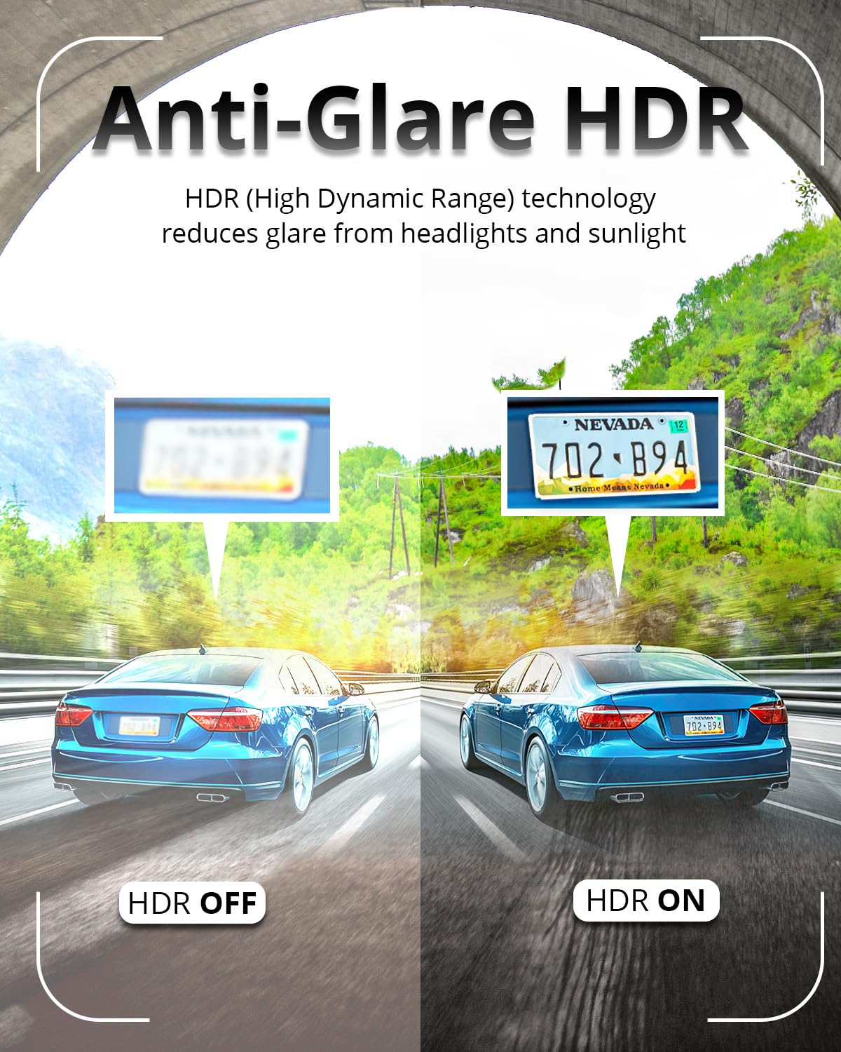 MAGELLAN Dash Cam Front and Rear, 4K/2K UHD Dash Camera for Cars, Starvis 2 IMX678 & IMX675, Included 64GB Card, Built-in Wi-Fi, GPS, APP Control, 2”7 IPS Screen, Night Vision, Parking Mode (DR45)