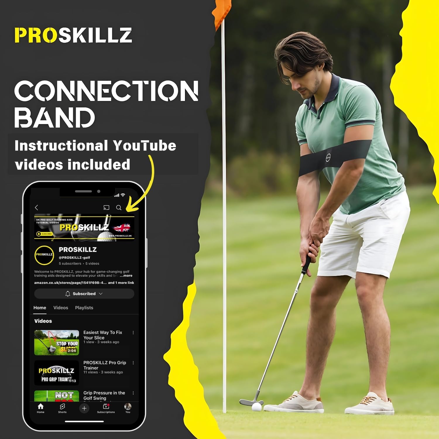 PROSKILLZ Golf Connection Band