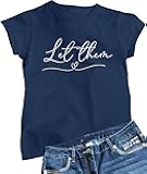 Go All Out Let Them with Heart Mens Toddler Women Youth T-Shirt