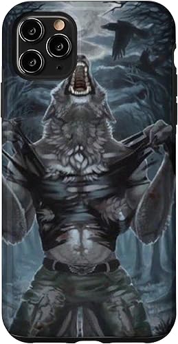Miniatura 1 de Funda para iPhone 11 Pro Max de hombre lobo Ripping Off Shirt meme