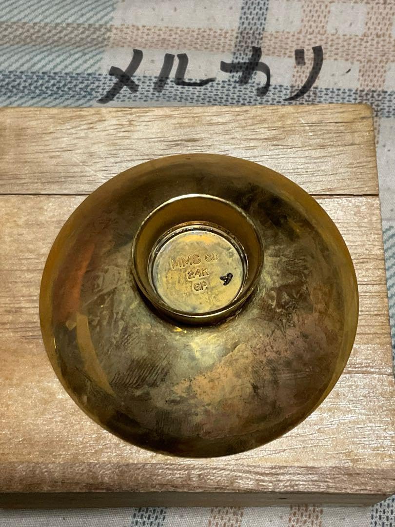 1972年／札幌オリンピック記年金盃。SOOC-Y-55。24kGP【桐箱入り】 1972年 札幌オリンピック記年金盃。SOOC-Y-55。24kGP桐箱入り 盃
