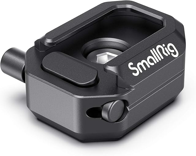 SMALLRIG Cold Shoe Mount Adapter with 1/4 Thread for Cages, Ball Heads, Magic Arms and Monitor Mounts - 2797