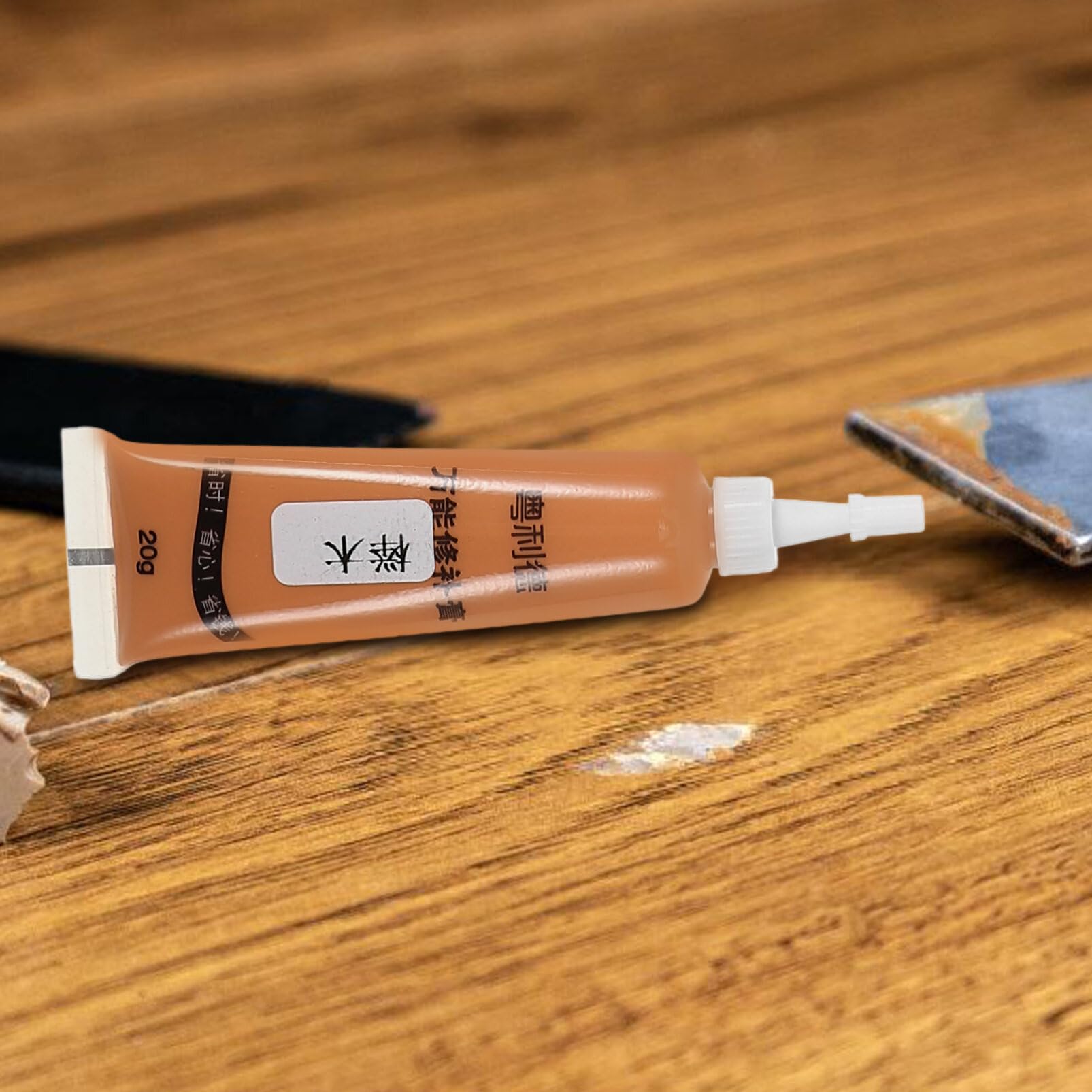 OSALADI 6pcs Wood Repair Paste Scratch Repair Paste for Cherry Ash Sandalwood Versatile Furniture Scratch Cover for Dents and Floors and Cabinets