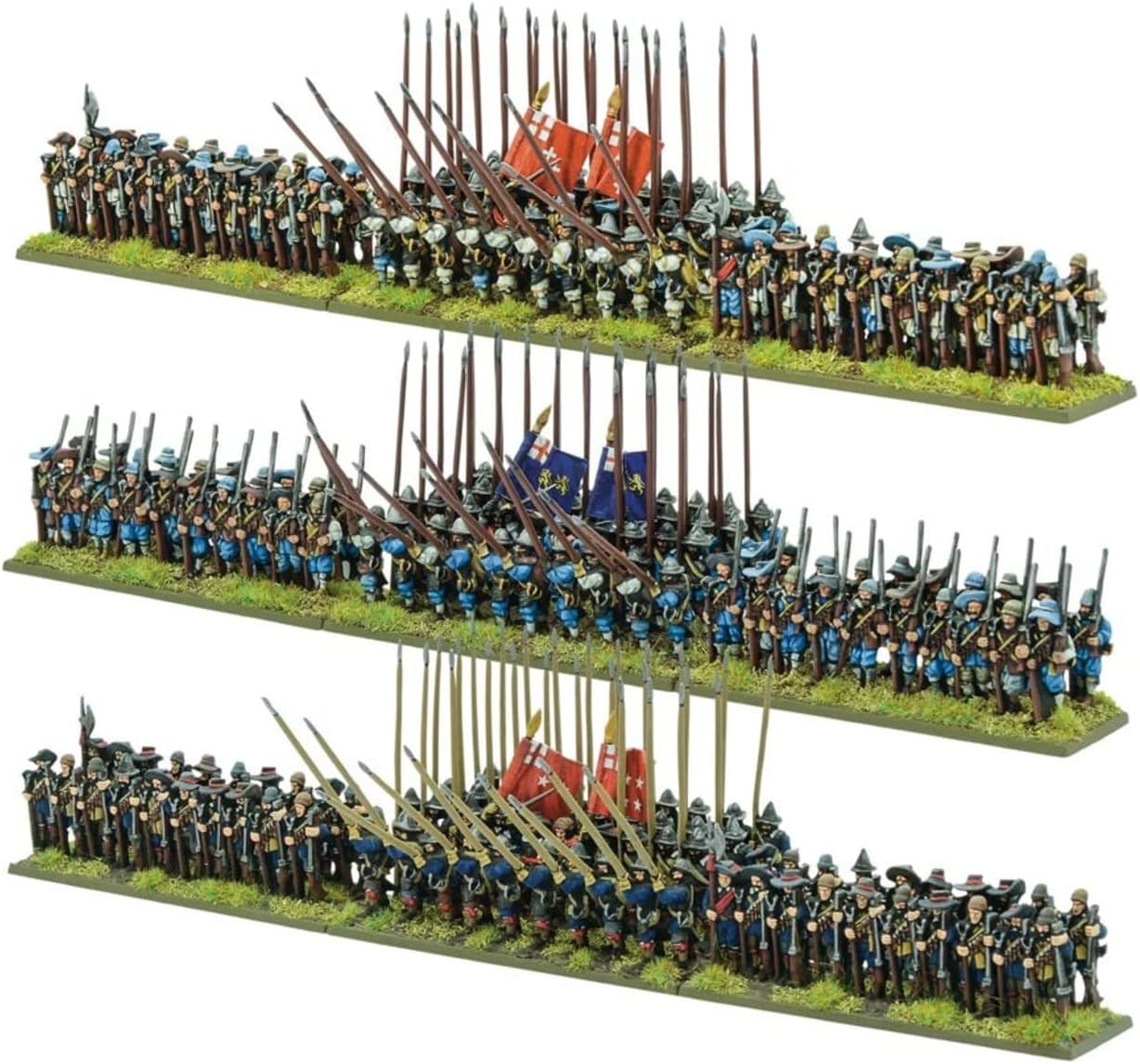 Warlord Games Pike & Shotte Epic Battles English Civil Wars Cavalry Military Table Top Wargaming Plastic Model Kit 212013002