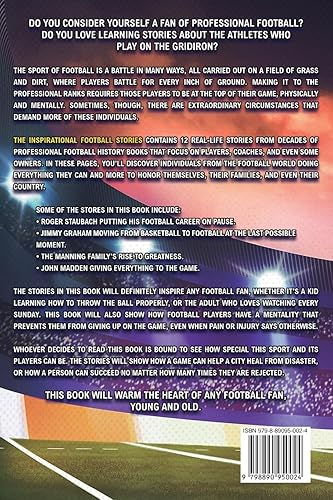 Miniatura 2 de Inspirational Football Stories for Young Readers 12 Unbelievable True Tales to Inspire and Amaze Young Football Lovers