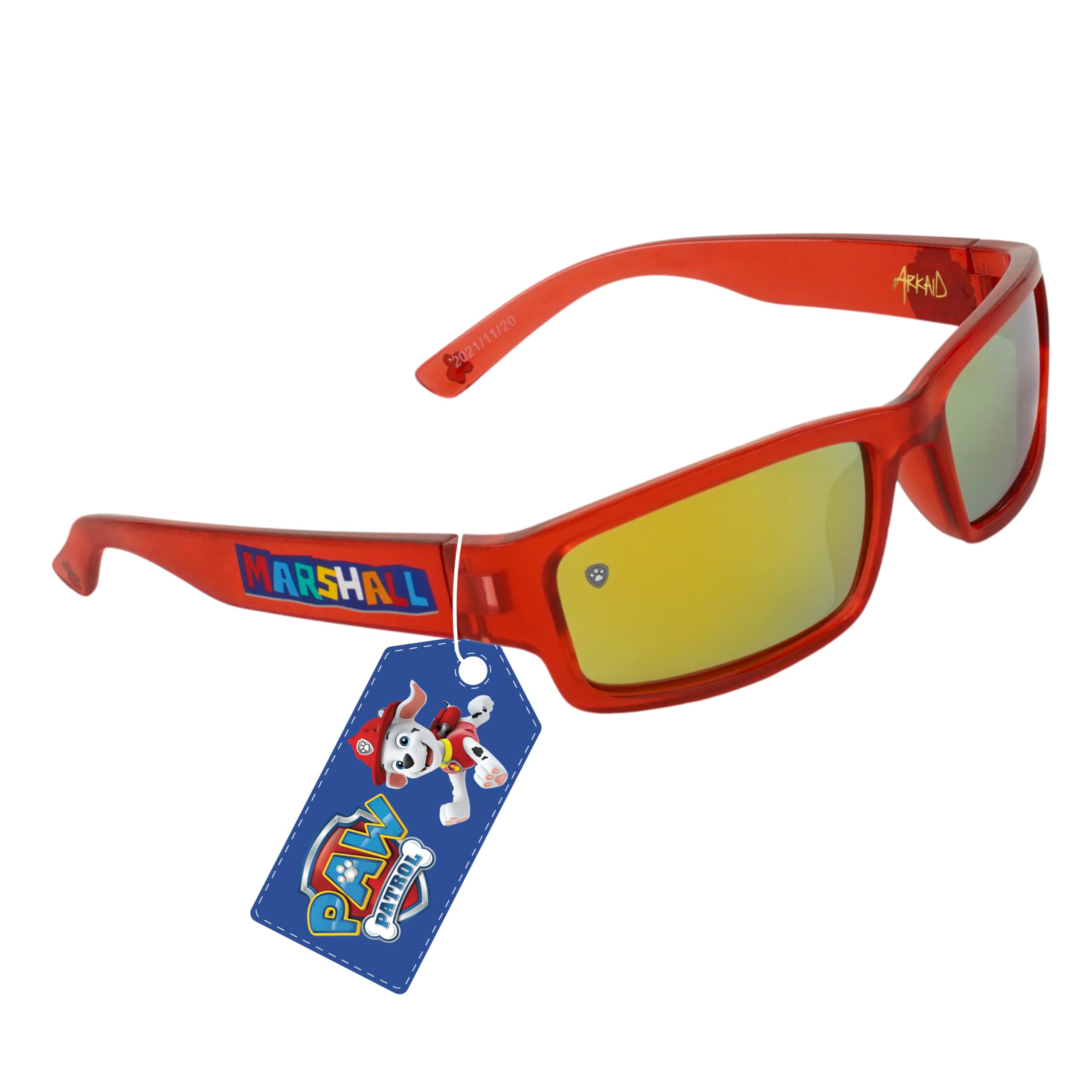 Paw Patrol Official Marshall Boys Sunglasses | UV 400 | One Size Fits Most Kids