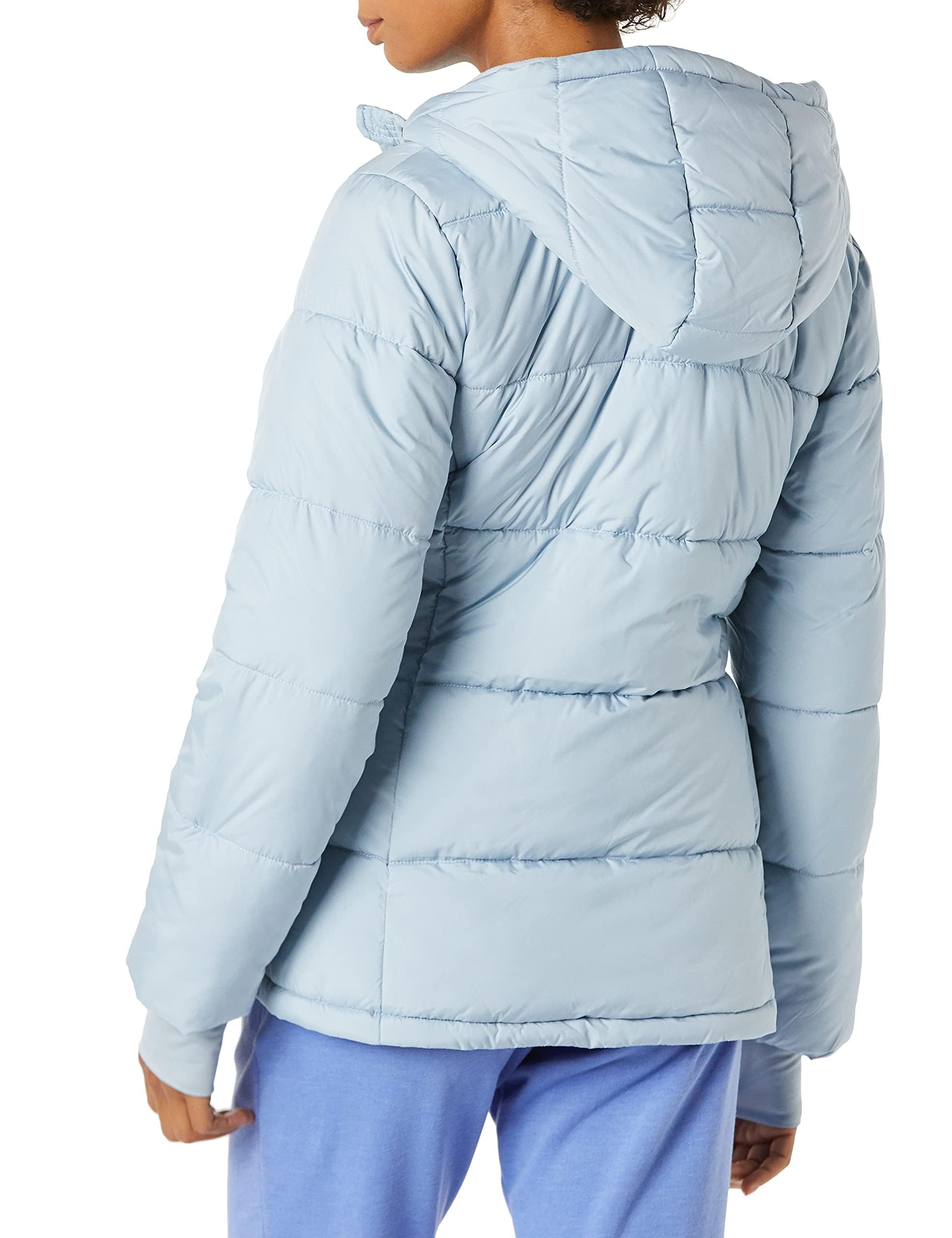 Amazon Essentials Piumino con Cappuccio a Maniche Lunghe Pesante (Taglie Forti Disponibili) Donna