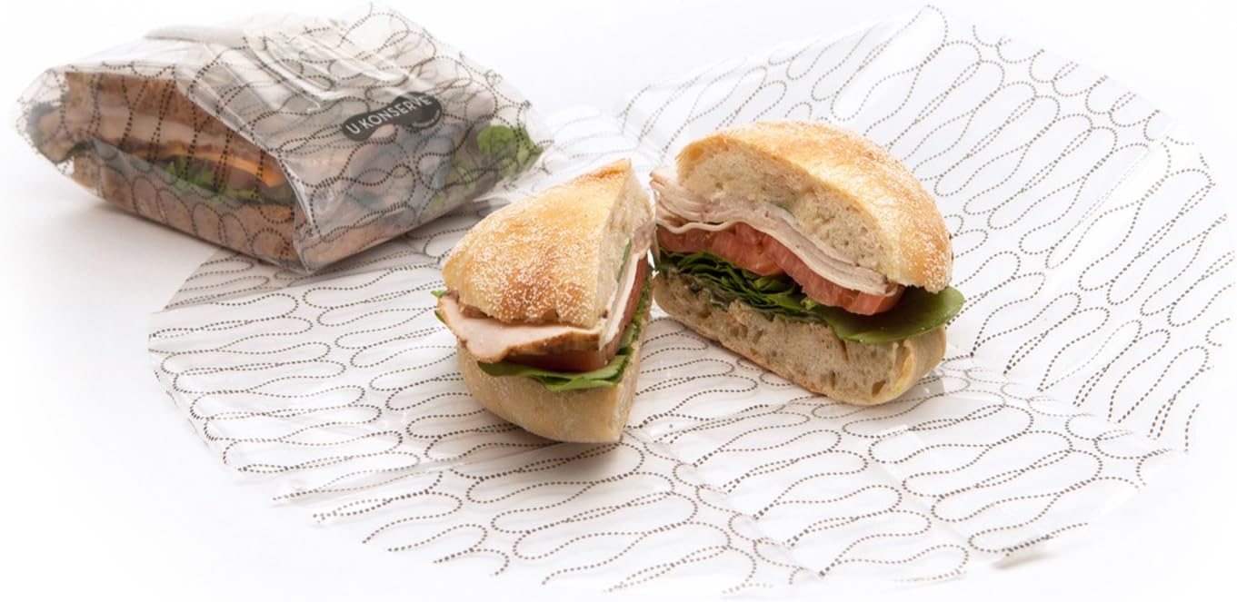 U Konserve 2-Pack Large Food Kozy, Clear