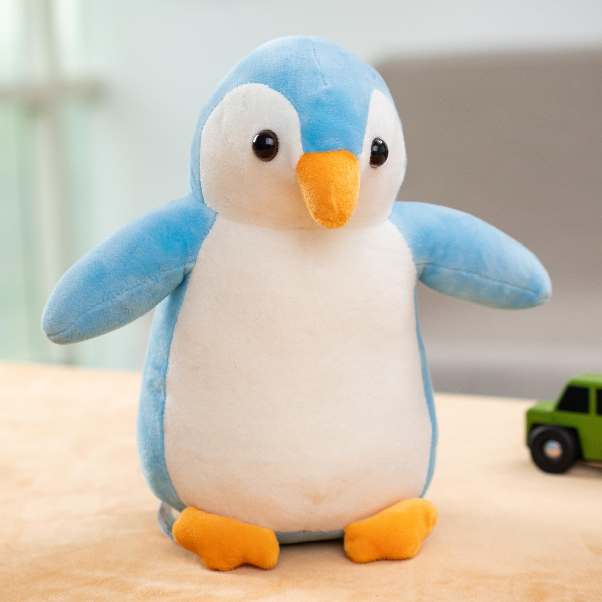 Mirada Turquoise Penguin Soft Plush Toy | Cute Adorable Stuffed Animal for Kids, Boys & Girls | Soft Toys for Kids, Stuffed Animals, Animal Soft Toys, Cuddle Toy, Baby Gift | 20cm image 3