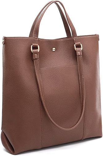 Montana West Bolso de mano para mujer bolsos y bolsos de mano con asa superior bolso de hombro grande Negro (Con Bolsa), Marrón (Con Bolsa), Café