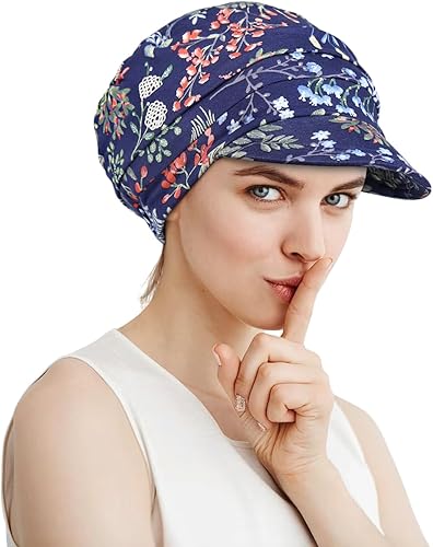 Alnorm Gorra de béisbol de gran tamaño de viscosa transpirable súper suave para mujer