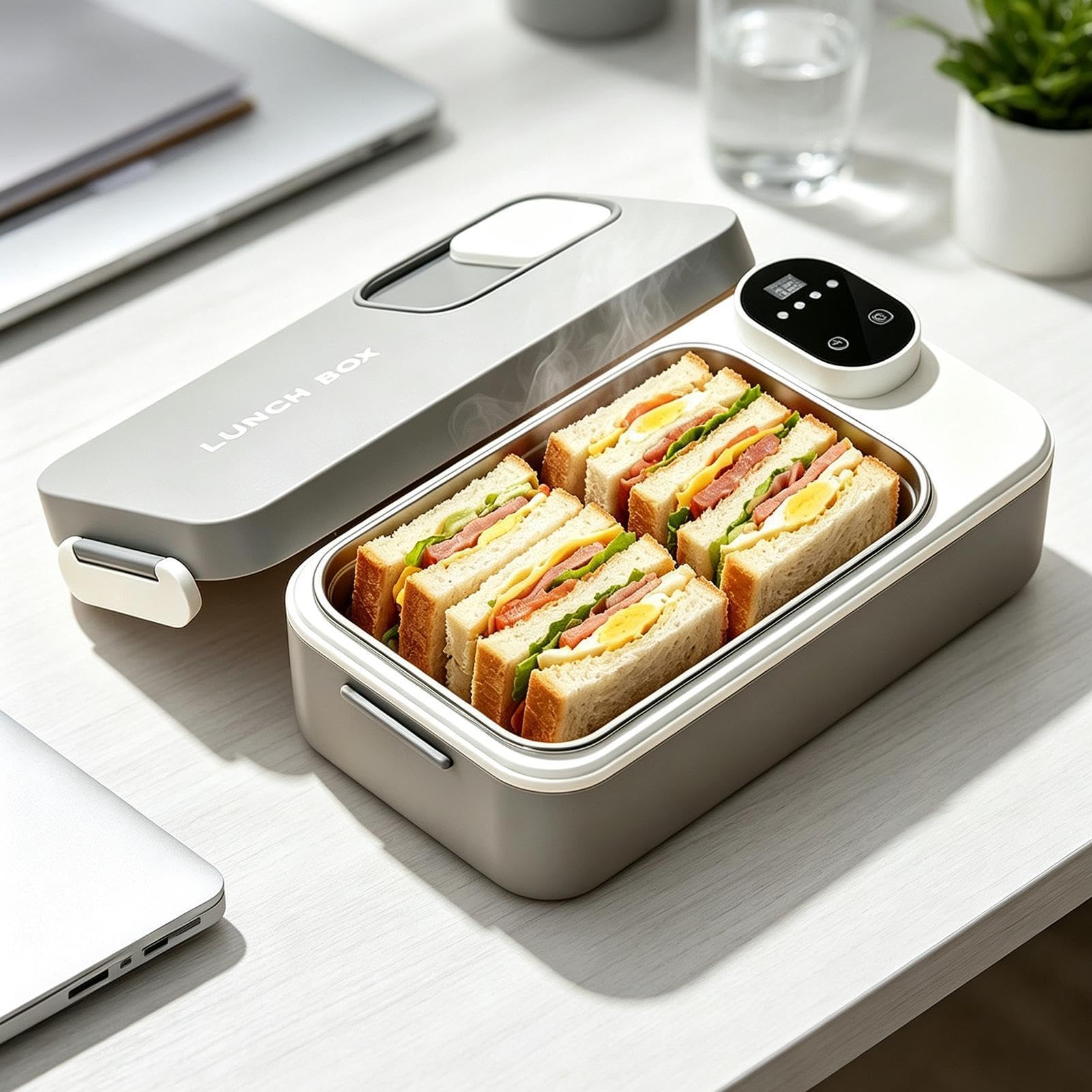 térmica inalámbrica con calefacción portátil USB recargable con 4