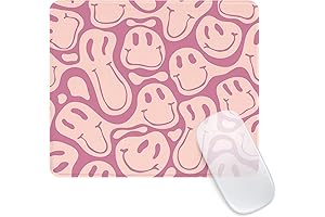 Retro-licious Delight: Seorsok Smiley Hippie Mouse Pad
