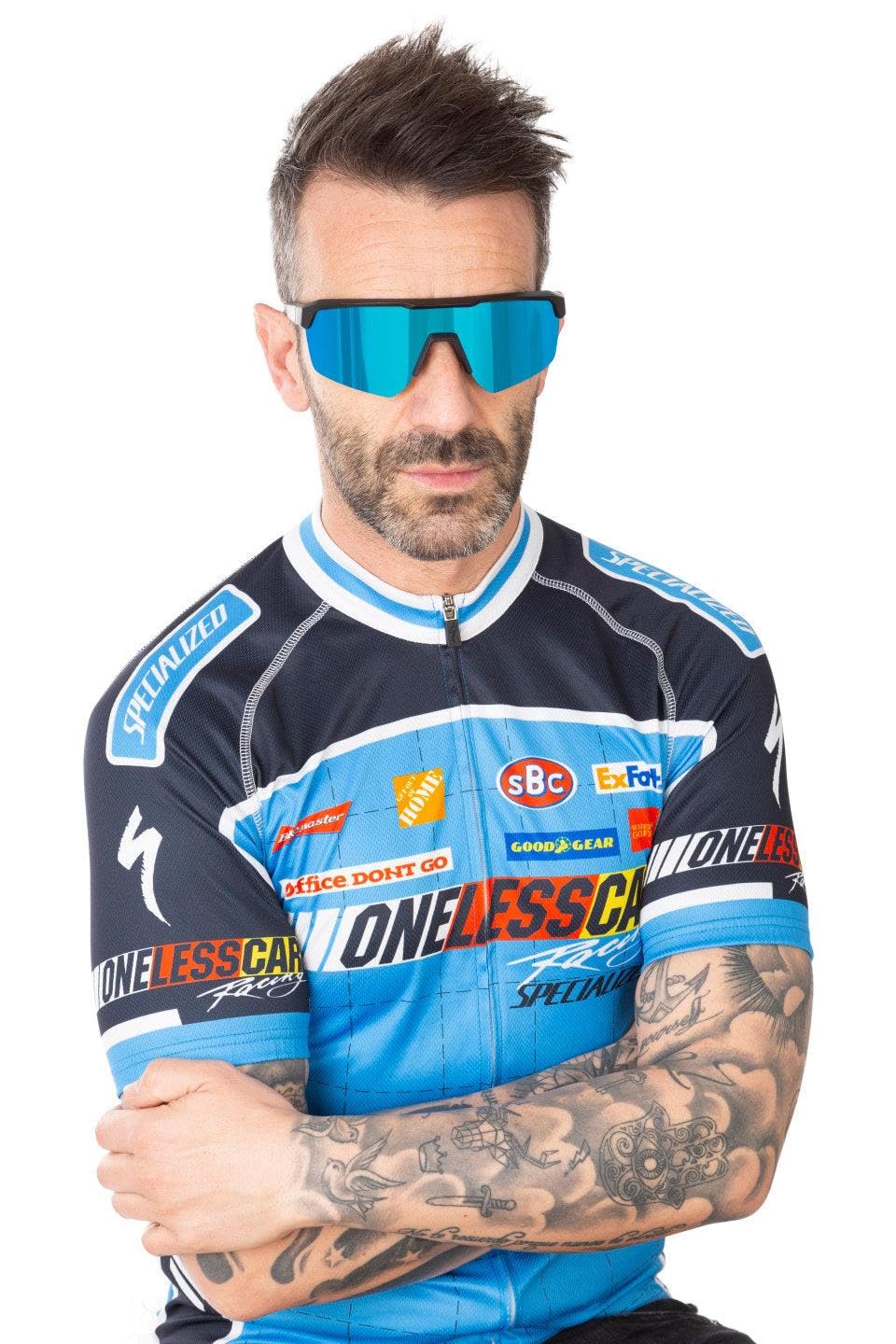 OCEAN ROUTE Gafas de Sol Polarizadas para Ciclismo Bicicleta Running Deportes Protección UV 400 Anti Viento para Hombre y Mujer