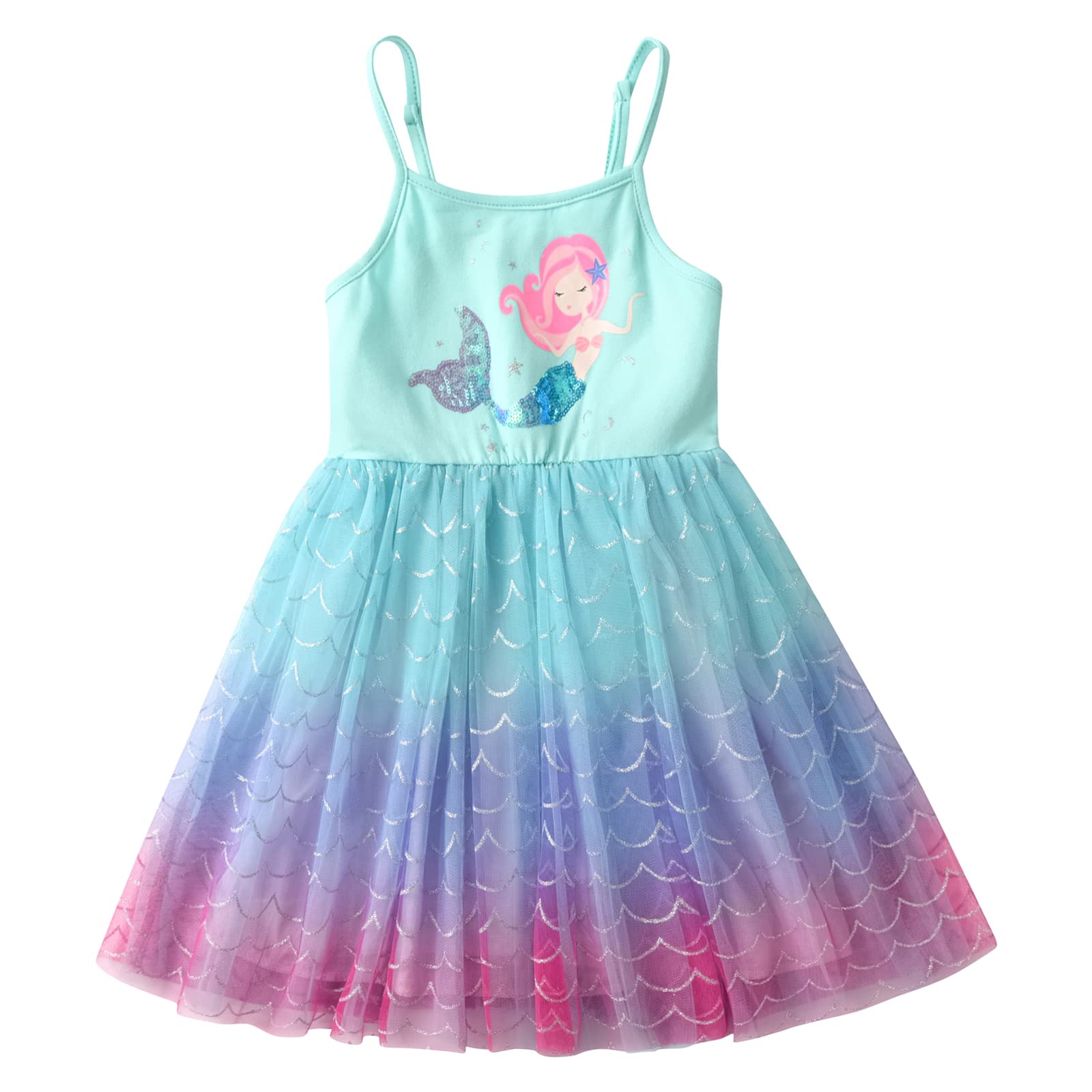 VIKITA Girls Dresses Princess Dress Flower Tulle Birthday Party Dress Girls Clothing 2-8 Years — view 12