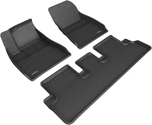 3D MAXpider Kagu Full Set Floor Mats for Tesla Model 3 Highland 2024-2026