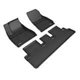 Custom Fit Kagu Floor Mat (Black) Compatible with Tesla Model 3 Highland 2024-2026 - Full Set