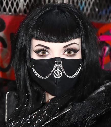 Miniatura 3 de BSTANG - Máscara de piel gótica retro para hombres y mujeres