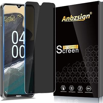 [2 Pack Nokia G400 5G 2022 Privacy Screen Protector, Anti-Spy 9H Hardness Tempered Glass