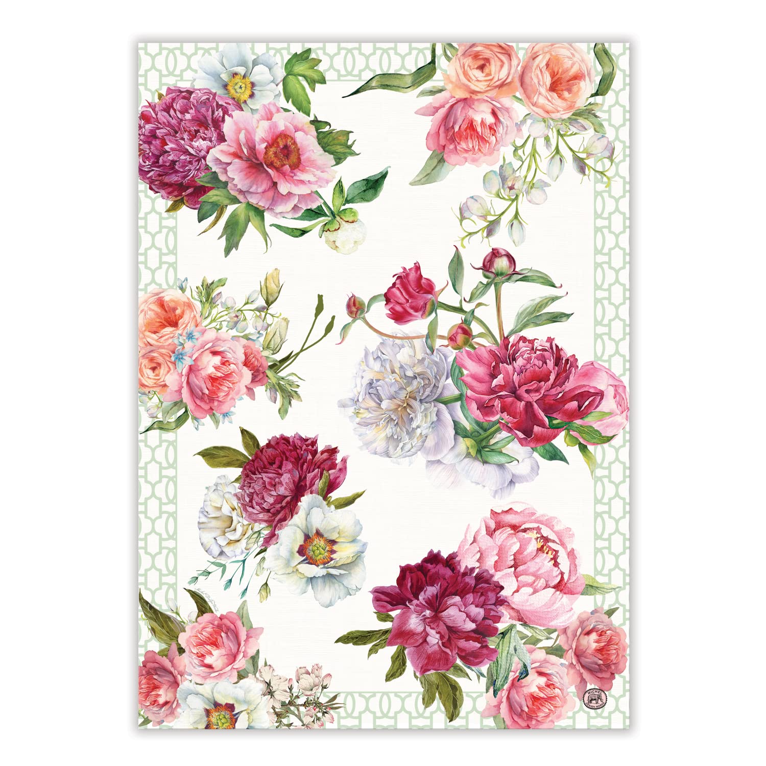 Amazon.com: Michel Design Works Kitchen Towel, Blush Peony : Home & Kitchen