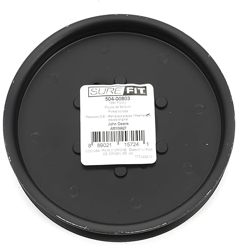 Miniatura 2 de SureFit Polea tensora plana sustituye a cortacésped John Deere AM106627 AM121602 335 GX255 LT160 X300 G100 Sabre Scotts