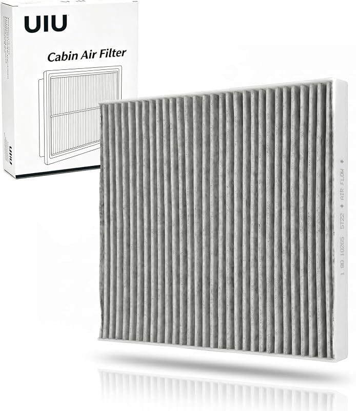 Filtro de cabine com carvão ativado UIU CF10322 para Subaru, Toyota e Lexus – 1 unidade