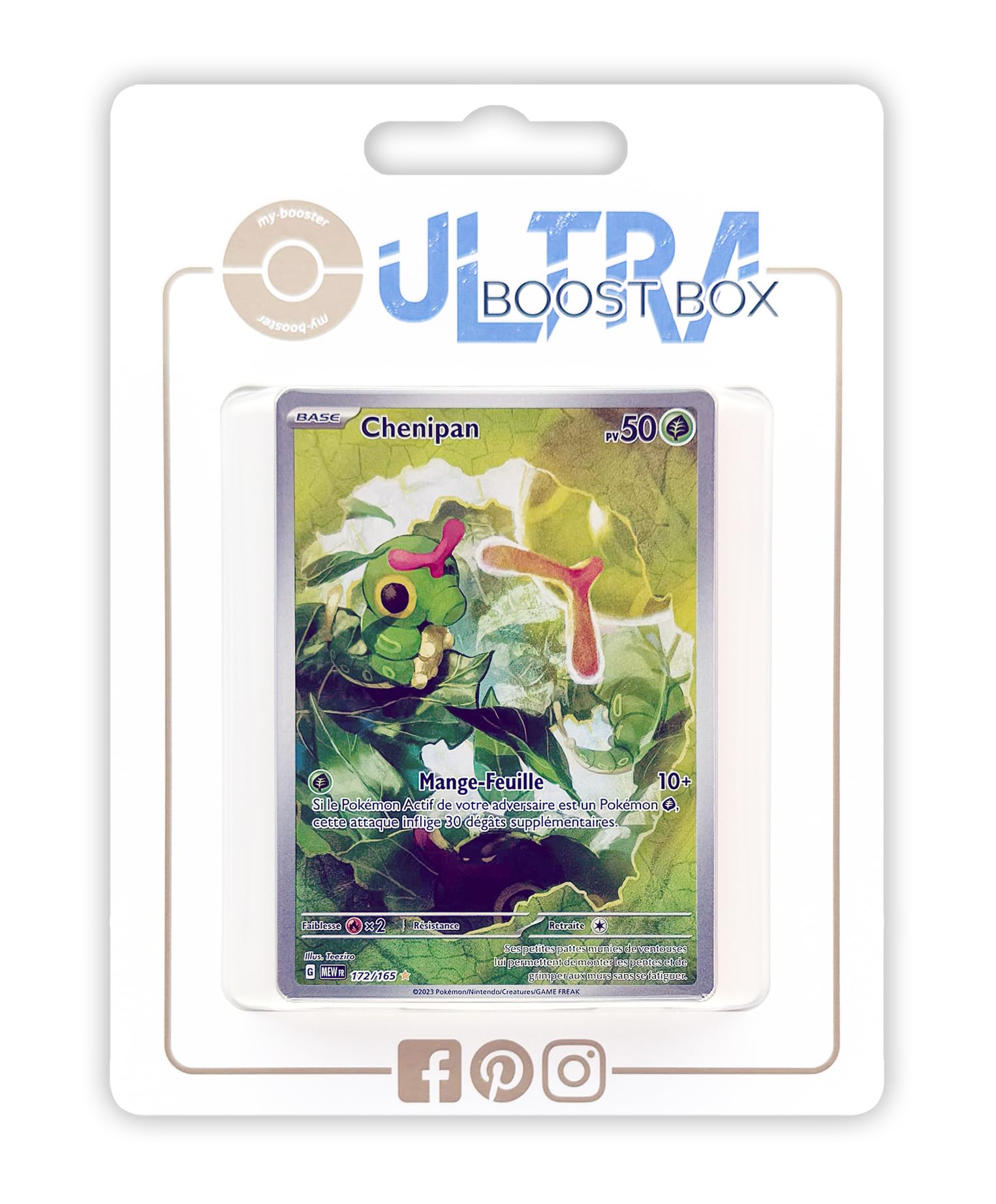 Chenipan (Caterpie) 172/165 Alternative Shiny Pokémon Gallery