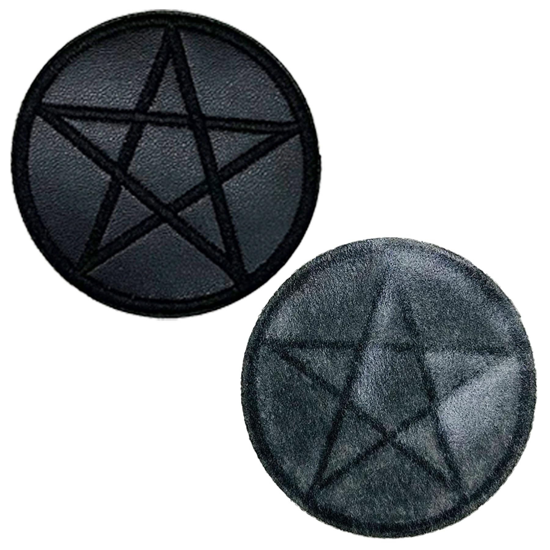 20 stuks opstrijkbare patches, geborduurde patches, zwarte