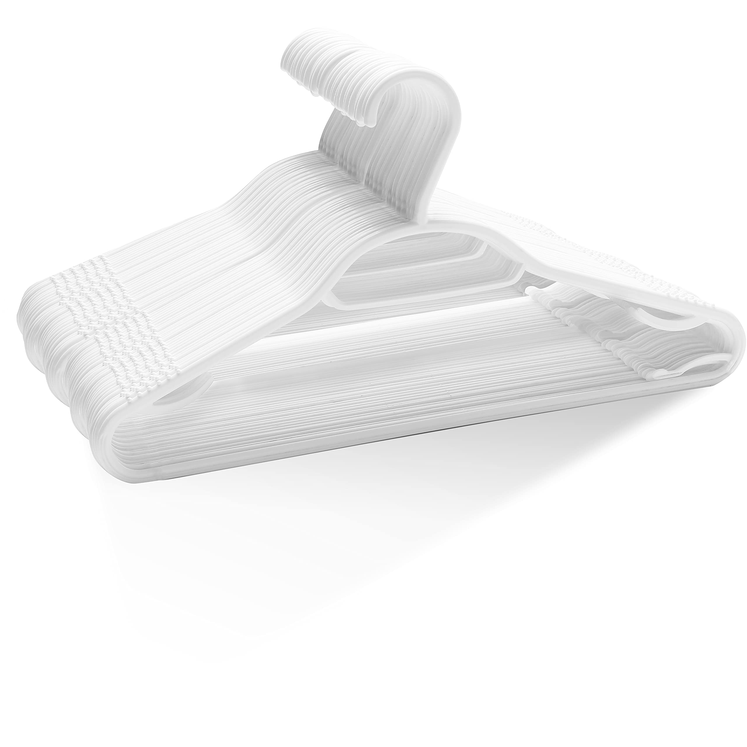 Buy KEPLIN 60 Pack 5in1 Clothes Hangers Adult Plastic Coat Hangers