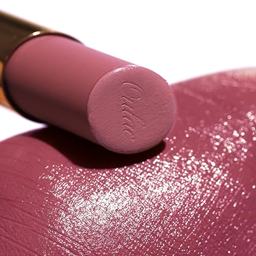 Miniatura 7 de Oulac Lápiz labial crema para mujer, color ciruela de larga duración, color de labios de cobertura completa, hidratante, acabado satinado, cremoso,