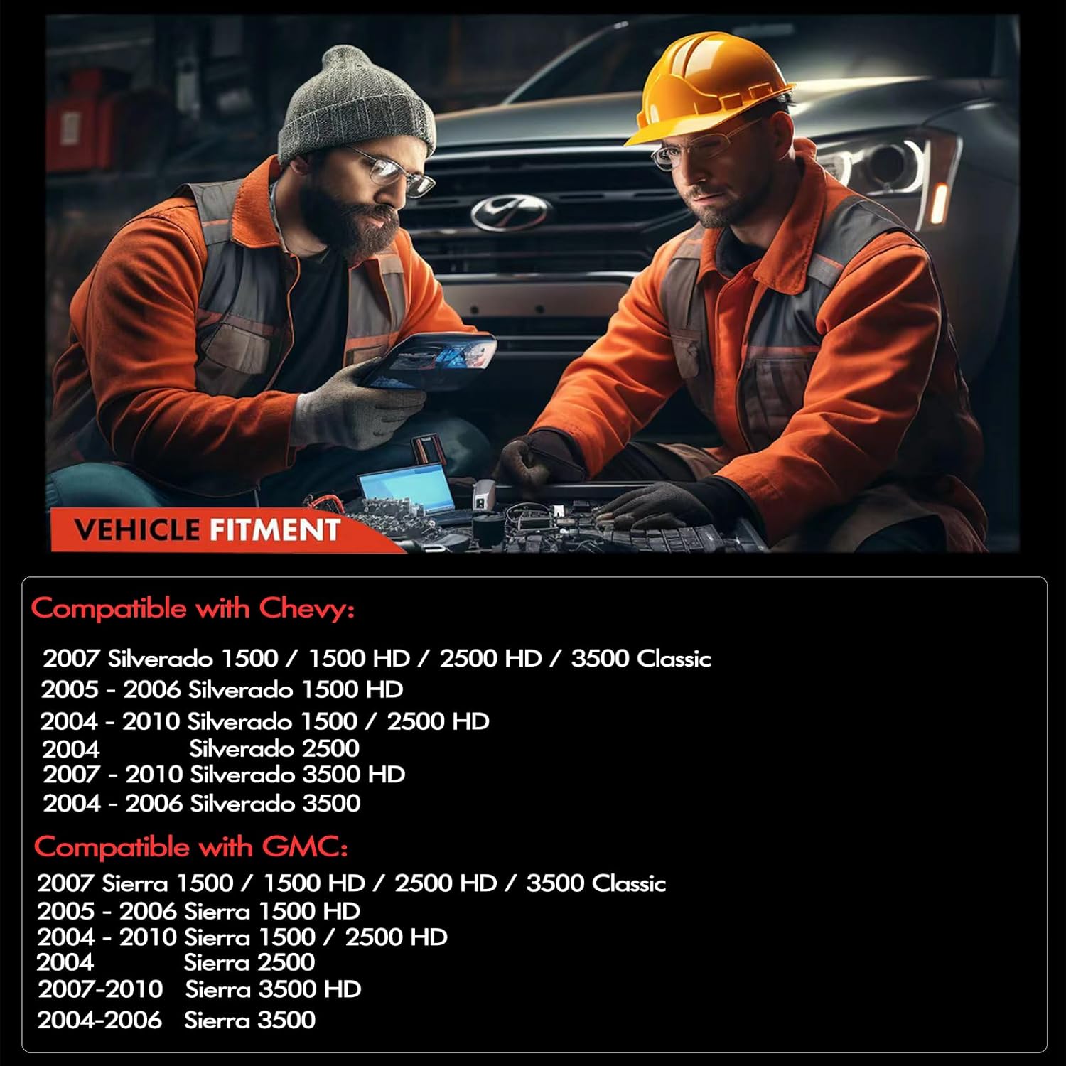 Evap Canister Vent Solenoid P0449 Compatible with Chevrolet Silverado 1500 2500 3500 HD Classic GMC Sierra 1500 2500 3500 HD Classic 2004-2010# CVS34 911-237 10357992 19207763 214-2082