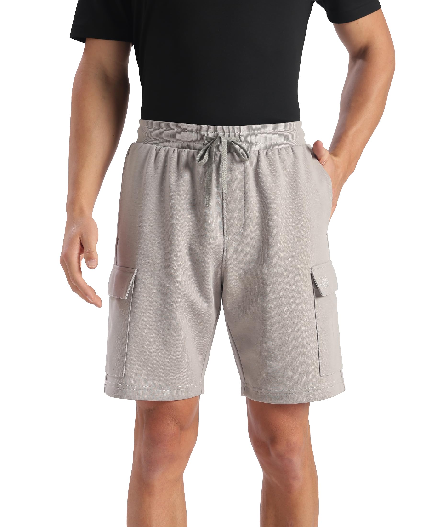 jockey UM63 Men Super Combed Cotton Rich Regular Fit Cargo Pocket Shorts-picture-38